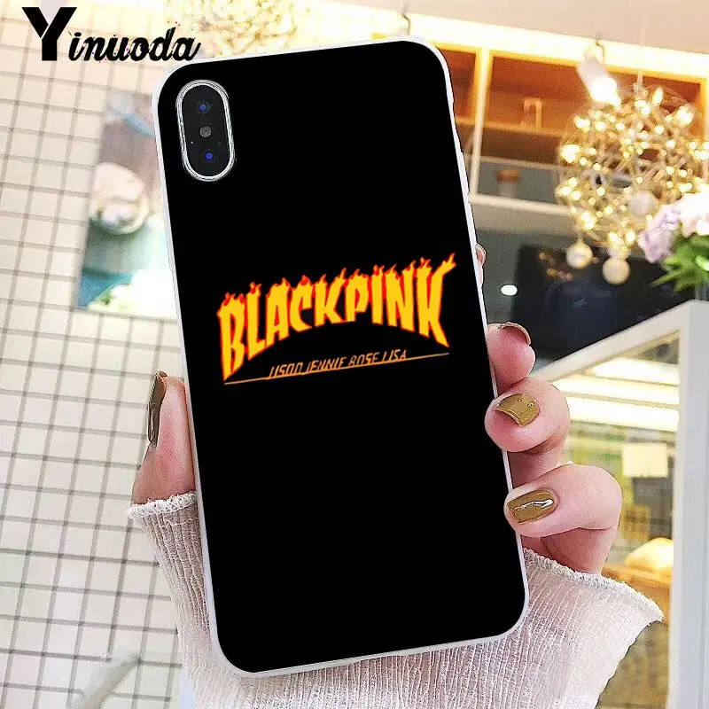 Yinuoda Blackpink kill this love KPOP Coque Shell чехол для телефона iPhone 8 7 6S Plus X XS MAX 5 5S SE XR 10 чехол 11 pro max - Цвет: A14