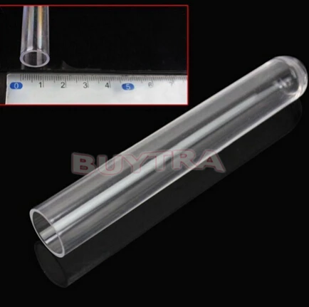 High Quality Clear Plastic Test Tubes Lab Supplies Test Tubes 10 Pcs/Pack 12x100mm