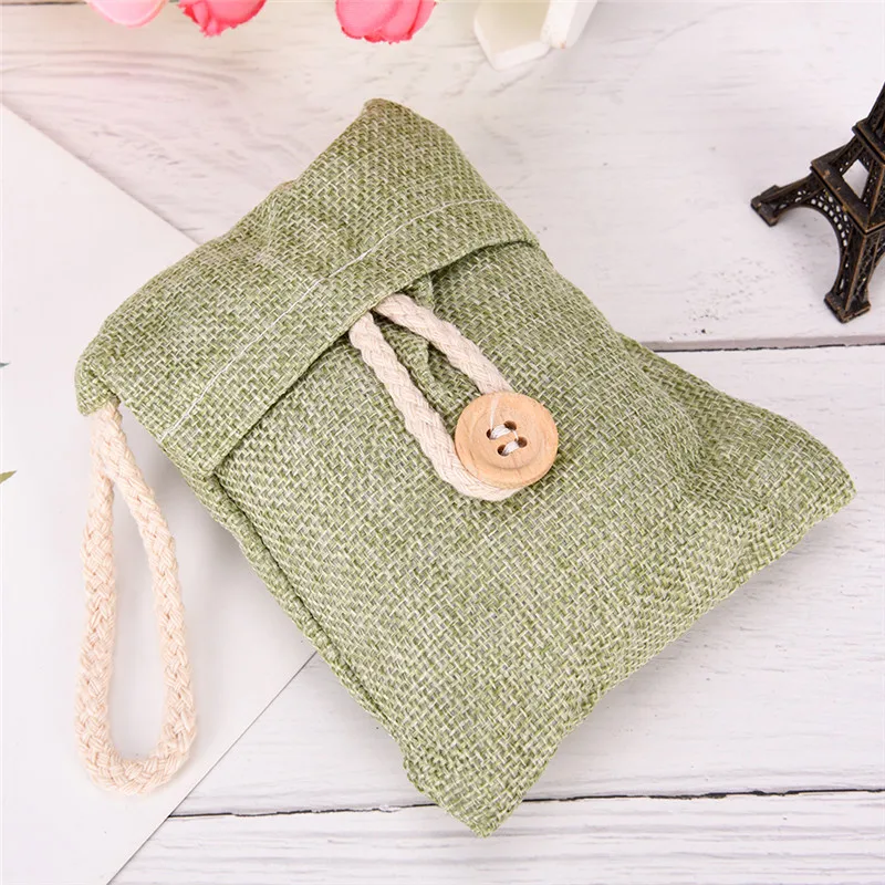 1Pcs bag Car Bamboo Charcoal Activated Carbon Air Freshener Odor Deodorant New High Quality perfume car air freshener