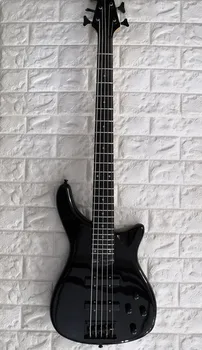 

Electric Bass guitar 5 strings Black color Rosewood fretboard ACTIVE ELECTRONICS.customized,Paypal available!Bs-20