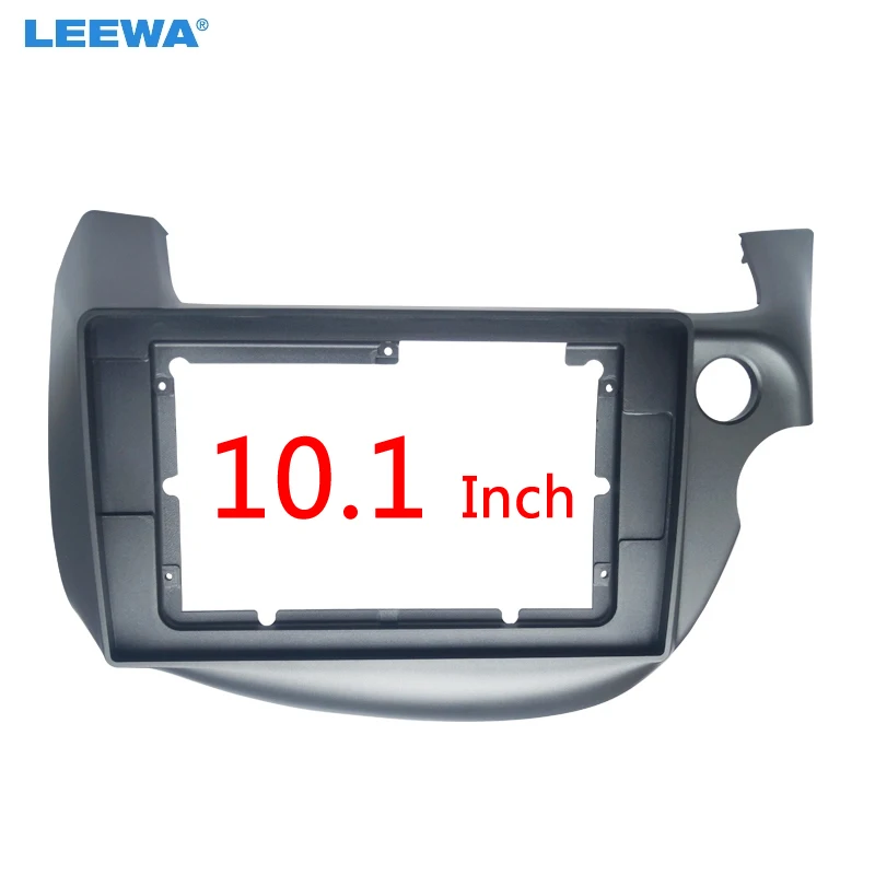 Автомобильная стереосистема LEEWA 2DIN рамка Fascia ДЛЯ Honda Fit 08-13 (RHD) 10 1 дюйма большой