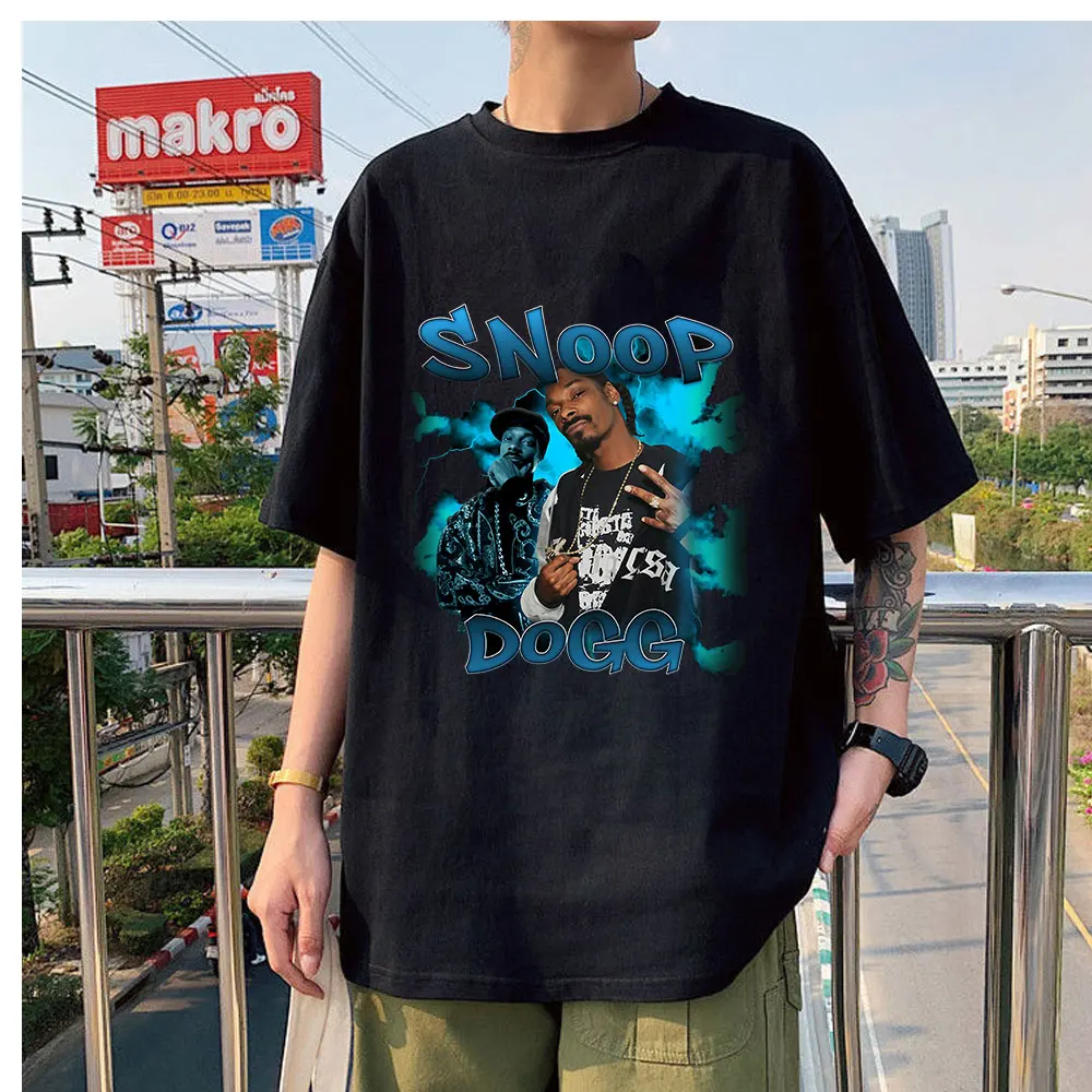 Hot Sale Snoop Doggy Dogg Fashion Casual T-shirts Japan Anime Graphic for  Short Sleeve Clothing Oversize Unisex Manga Streetwear - AliExpress