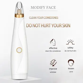 

3 Heads Electric Blackhead Remover Vacuum Pore Cleaner Suction Deep Cleaning Skin T Zone Acne Blackhead Pore Pimple Remove