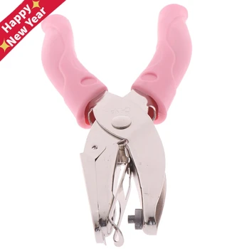 

1Pcs Handle Hole Punch DIY Loose-leaf Paper Cutter Single Hole Puncher School Office Binding Stationery