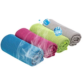 

Cool Towel 4 Pieces Ice Towel, Soft and Breathable Microfiber Quick-Drying Towel, Used for Sports and Fitness