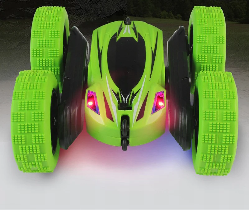 1:24 Rc автомобиль Высокая скорость 3D флип пульт дистанционного управления модель автомобиля Drift Buggy Crawler на батарейках трюк машина радиоуправления светодиодные машины