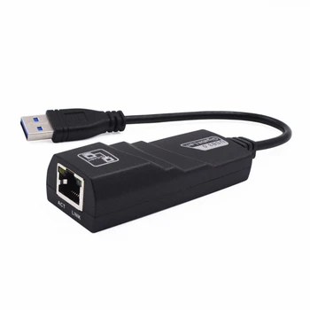 

USB Ethernet Adapter Network card USB 3.0 To Gigabit Ethernet RJ45 LAN 10/100/1000 Mbps RTL Free Drive Network Adapter For PC