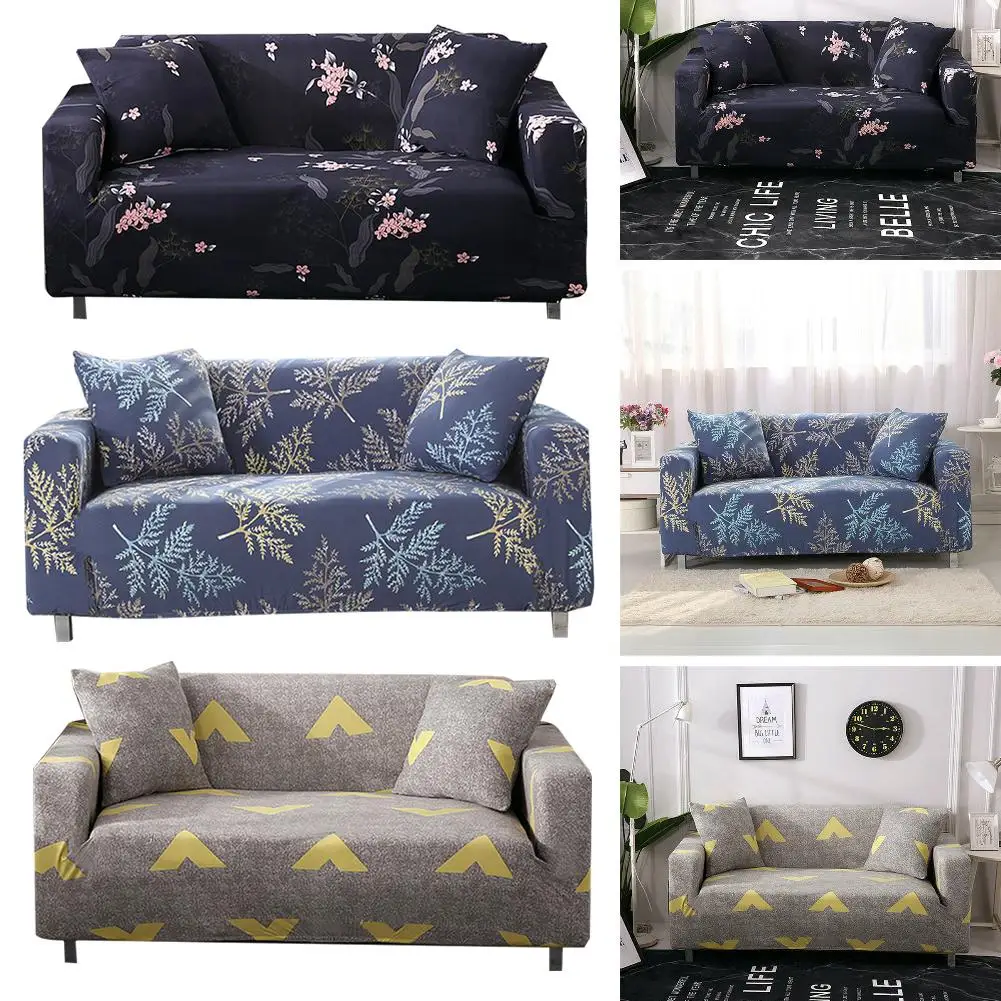 

Stretch Slipcovers Sectional Elastic Stretch Sofa Cover For Living Room Couch Cover L Shape Armchair Cover Single/Two/Three Seat