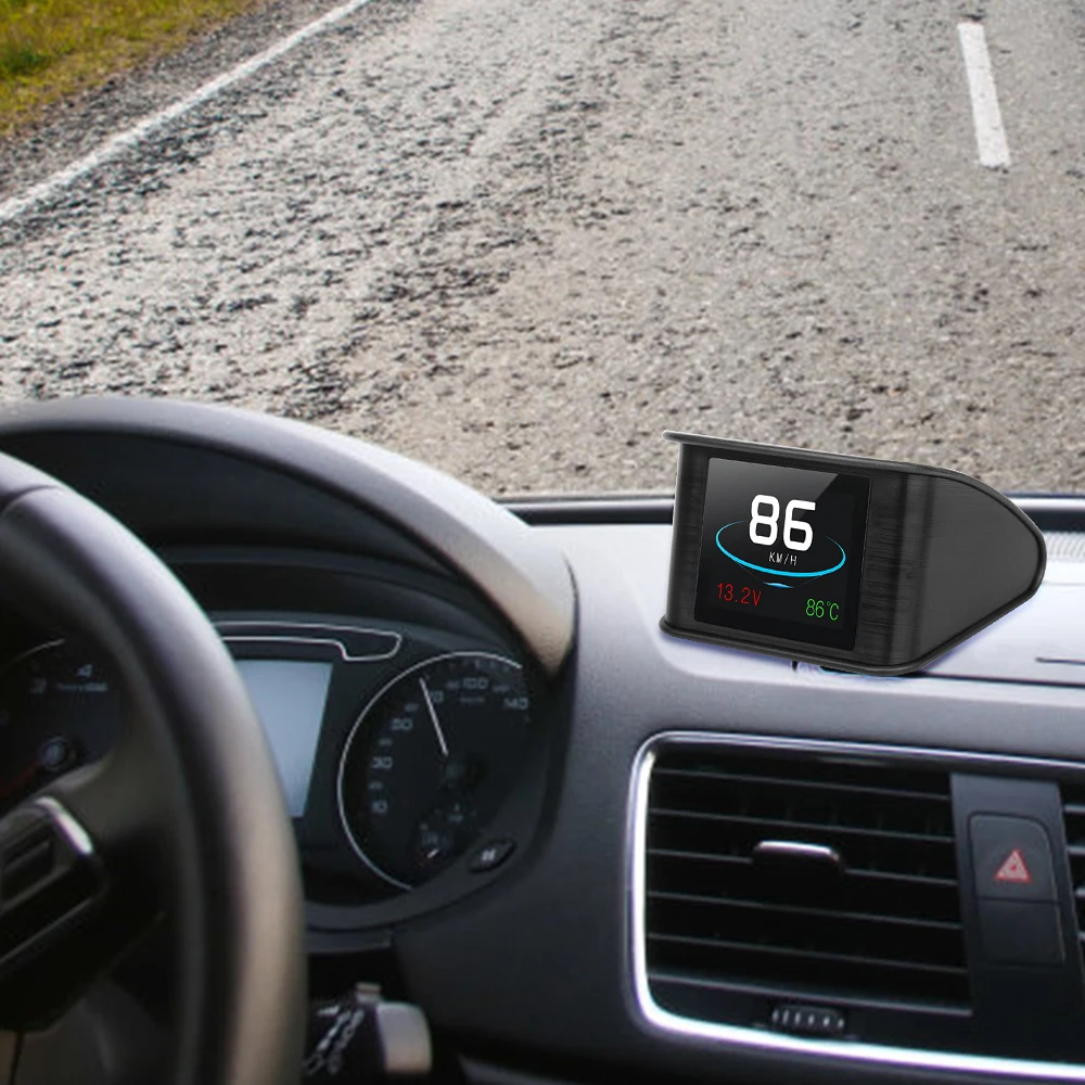 2020 Hud OBD компьютер проектор скорости автомобиля цифровой датчик дисплей расхода