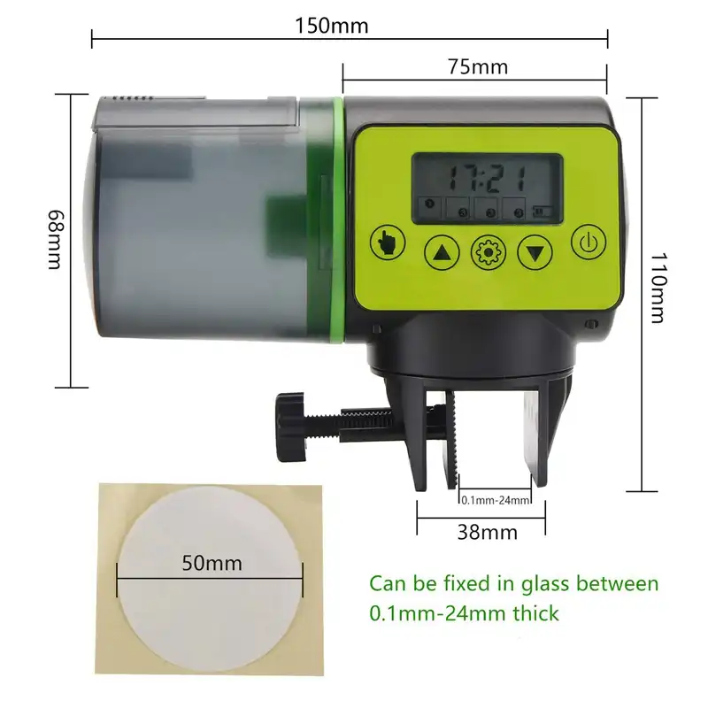 Automatic Fish Feeder Electric Auto Fish Feeder Vacation Fish