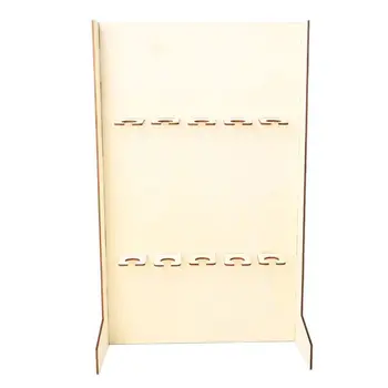 

Champagne Wine Drinks Holder Wall Stand Wooden Rack Birthday Wedding Party Decor