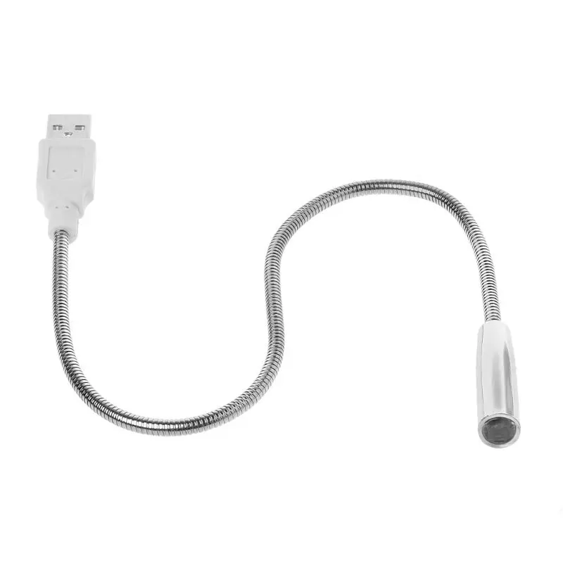 Регулируемый светодиодный светильник USB для ноутбука, ноутбука, компьютера, клавиатуры, настольного чтения книг