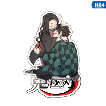 

Japan Anime Demon Slayer: Kimetsu no Yaiba Kamado Tanjirou Kamado Nezuko Cosplay Acrylic Stand Figure Model Desk Decor Toy Gifts