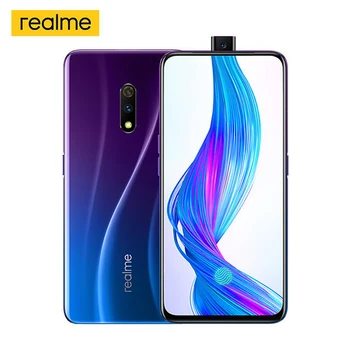 

Realme X 4G Android 9.0 Smartphone 8GB 256GB 6.53 Inch Snapdragon 710 Octa Core Pop-up Camera 3765mAh Mobile Phone