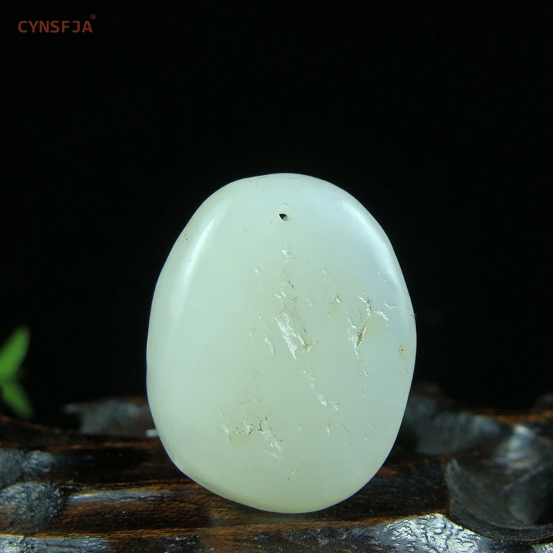 

CYNSFJA Real Certified Natural Hetian Jade Charms Amulets Jade Pendant Fine Jewelry High Quality Best Gifts for Family Friends