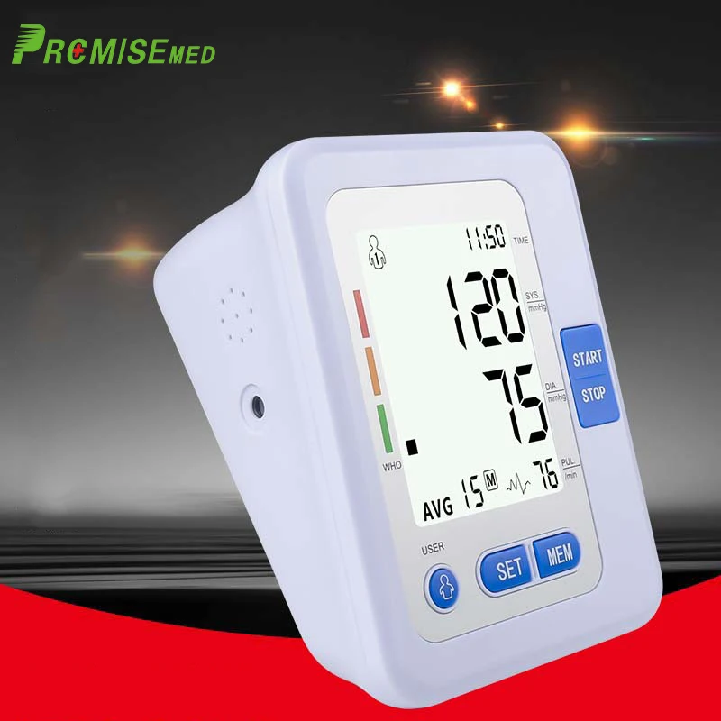 PRCMISEMED, медицинский прибор для измерения артериального давления, автоматический цифровой измеритель артериального давления для измерения тонометра