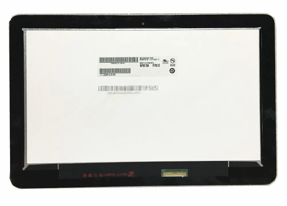 11," Ноутбук lcd сенсорный экран дигитайзер сборка подходит для HP Chromebook x360 11 G1 EE B116XAB01.3 ноутбук ЖК-экран