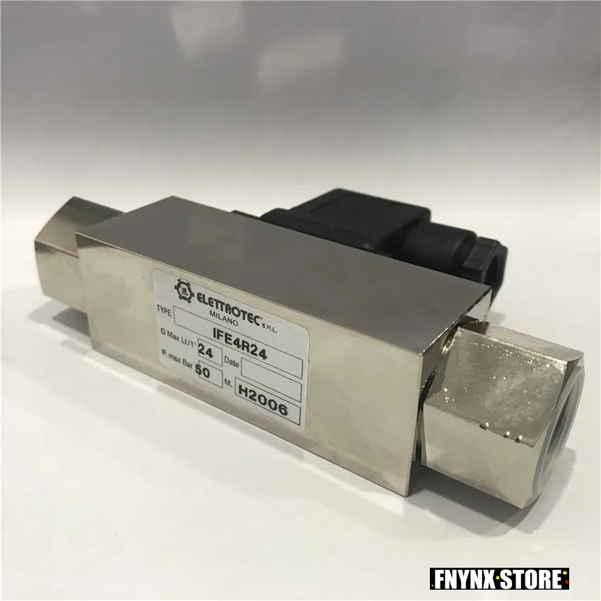 Original ITALY ELETTROTEC Water Flow Switch Flowmeter IFE4R24