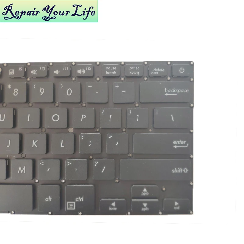 Teclado do Portátil para Asus Acessórios de Teclado Inglês Aexkdu000 9z.ndasq.201 Nsk-wj201 Cinza Chicony S410 Eua 0knb0-f120us00 - Imagem 4