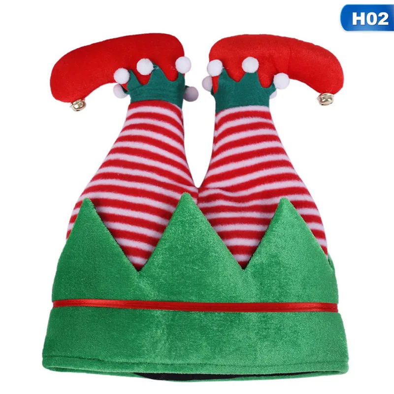 1 Pcs Christmas Hat Children Adult Hat Spring Hat Funny Party Christmas Tree Costume Christmas Elf Inverted Cap Christmas Hat