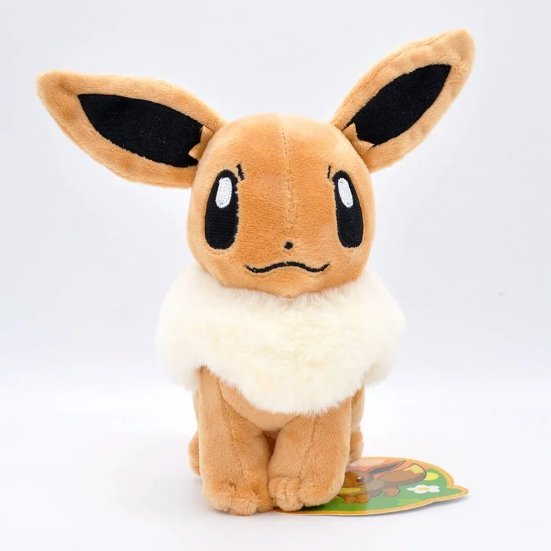 37 см Vaporeon плюшевые игрушки 26 см Eevee плюшевые куклы мягкие игрушки на день рождения Рождественские подарки Детский игрушки мультфильм Brinquedos Для детей