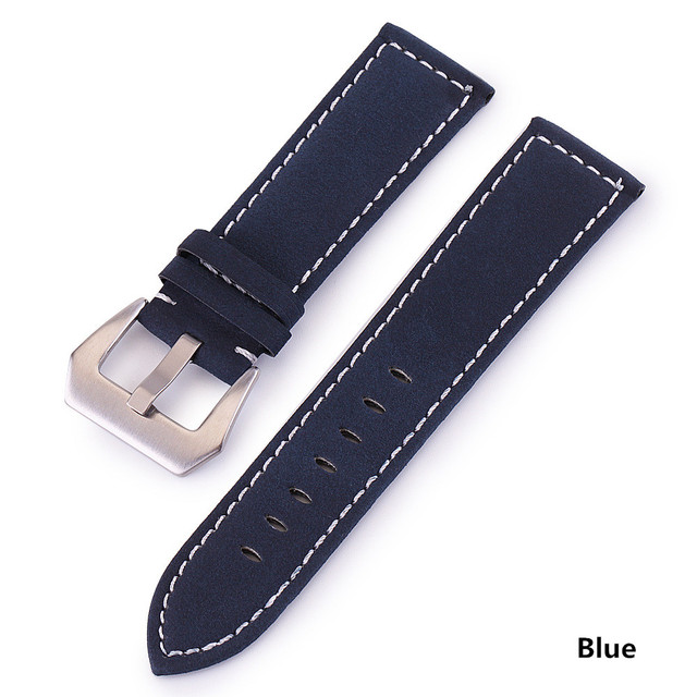 Genuine Leather Watchband for Huawei Watch GT 2 Watch Straps for Samsung Galaxy Watch 46mm Bracelet for Amazfit Bip Strap