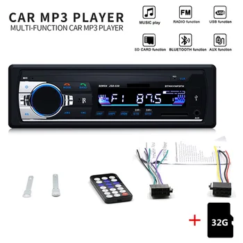 

Handsfree In-Dash Car Radio Stereo Bluetooth Audio Music Player 12V Auto radio Multi-function USB-disk/TF card/AUX-IN Adapter