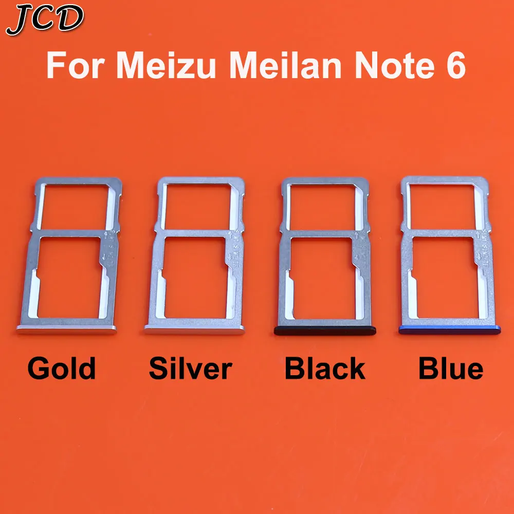 JCD для Meizu meilan Note 3 Note 5 Note 6 держатель для чтения sim-карт лоток Слот контейнер запасные части с инструментом