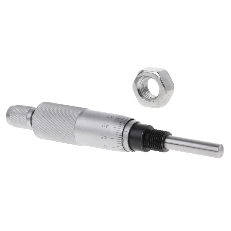 Precise 0-25mm Range Micrometer Head Measurement Measure Tool Round Needle