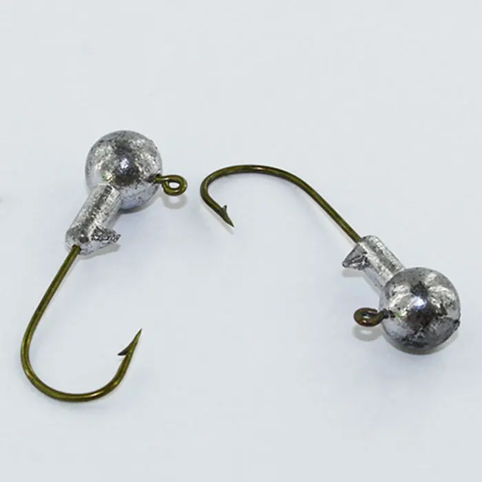 10 шт. крючков для рыбной ловли с круглой головкой джиг Коготь 5 г/7 г 5 г/7 г набор рыболовных крючков