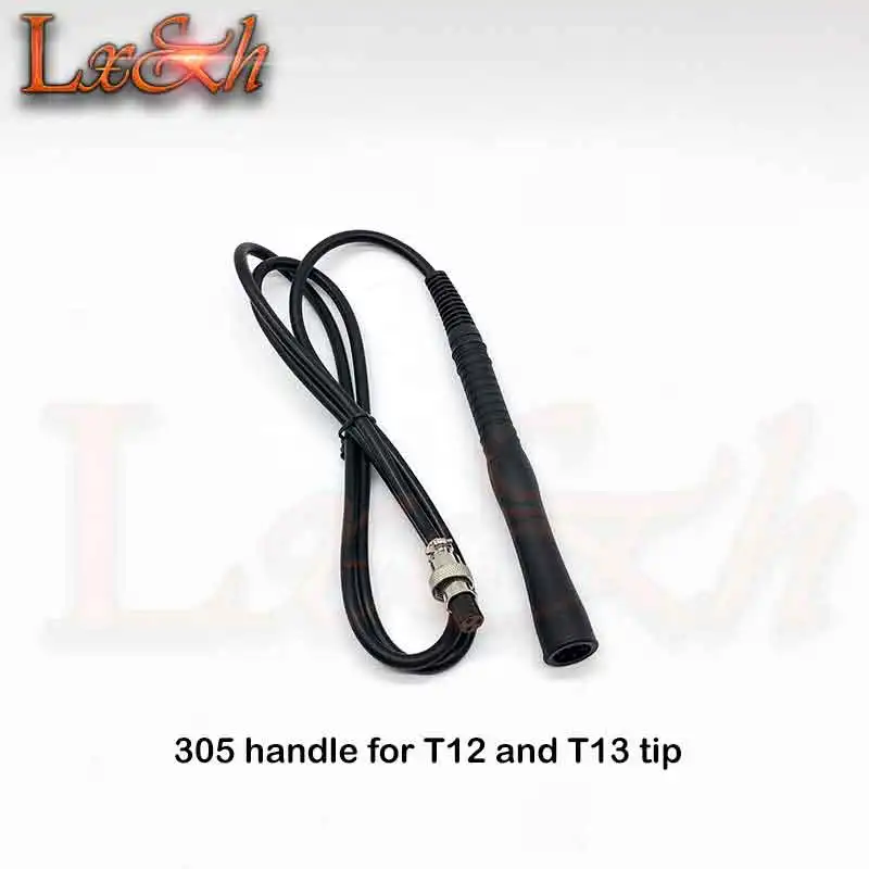 305 handle YOUYUE305 110 В/220 В Мини Портативный паяльник цифровая паяльная станция BGA с наконечником для T12-I FX-951/936+ лучше, чем bk950D - Цвет: 305 handle
