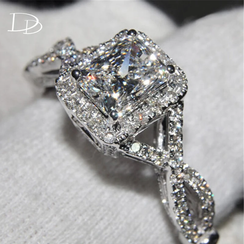 DODO Luxury Wedding band engagement rings for women`s vintage fashion female rings bague femme argent 925 DD508 (6)