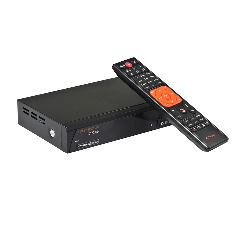 GTMEDIA V7 PLUS Receptor 1080P Full HD DVB-S2 DVB-T2 обновление спутникового ТВ-приемник Поддержка Cccam H.265 Newam Youtube DRE