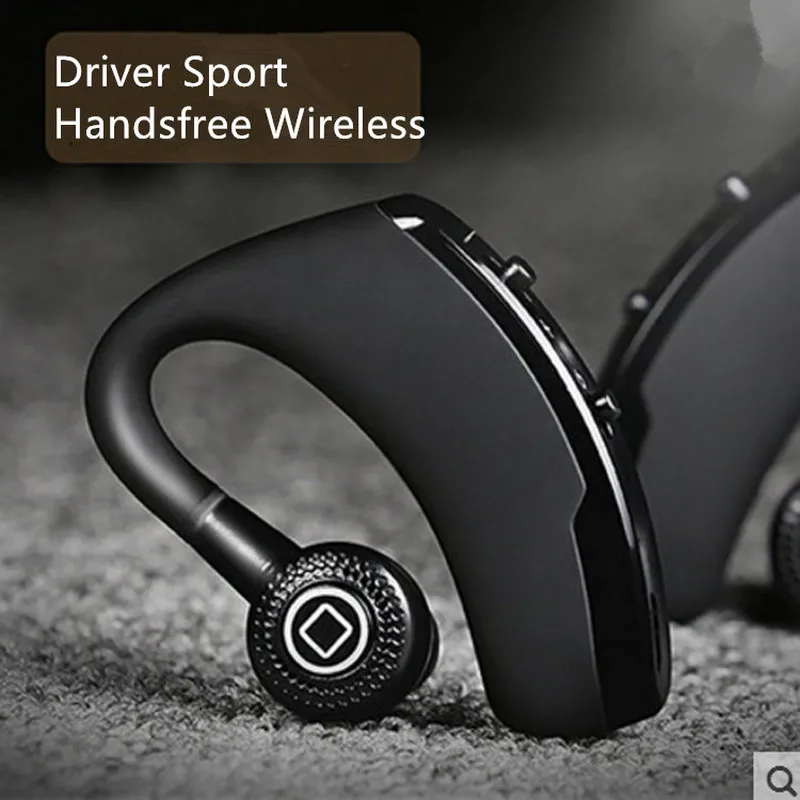Bluetooth наушники с шумоподавлением, Бизнес Беспроводная bluetooth-гарнитура с микрофоном для водителей, спорта, громкой связи, беспроводная