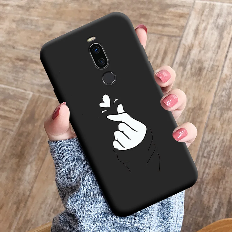 best meizu phone cases Black Soft TPU Shell For Meizu X8 Case Personality Tide Shell For MEIZU X8 Case Silicone Edging Matte Phone Case Cover For MEIZU cases for meizu Cases For Meizu