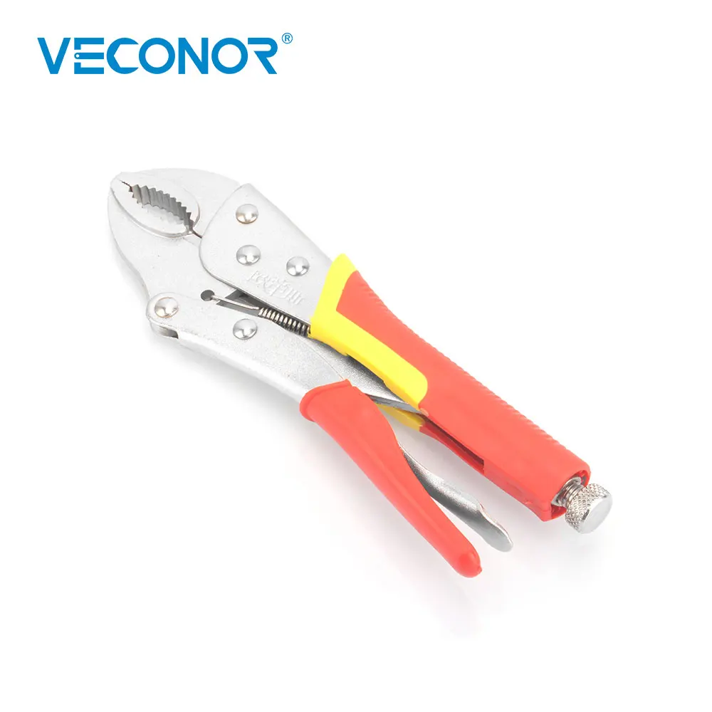 

Veconor 10" Locking Pliers Welding Tools Plier Fast Release Gourd Mouth Straight Curved Jaw Grip Clamping Hand Tools