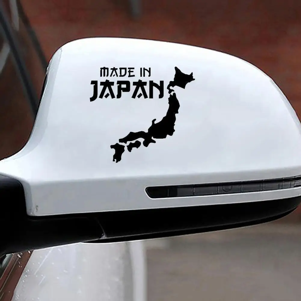 

Personality JDM Japan Map Graffiti Car Sticker and Decal Creativity Bumper Window Windshield Cover Scratches Accessories PVC