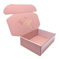 High Quality Exquisite Gift Box Pink Gift Box Custom Gift Packaging Boxes 1