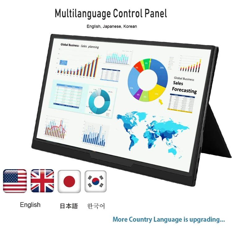 

13.3 inch 3840x2160 Ultra Thin Display Portable Monitor