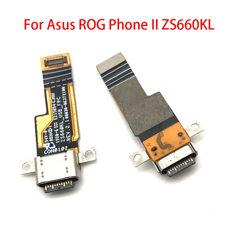 New Micro USB Connector Charger Port Dock Charging plug Flex Cable For Asus ROG Phone II ZS660KL USB Charging Port Board
