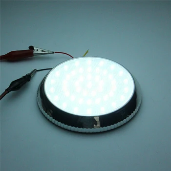 

12V 46LED Round Car Interior Indoor Roof Ceiling Dome Light Lamp White Universal