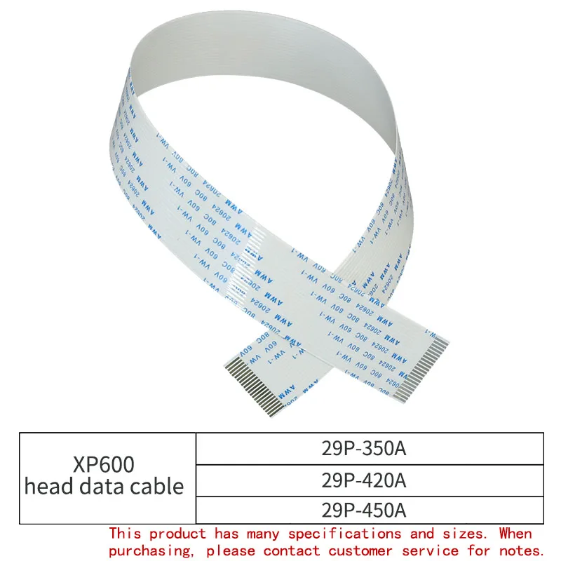 

F192040 29Pins Print Head Cable For DX10 DX8 UV Plotter TX800 Head Eco Solvent Printer Six Color XP600 Head Date Cable