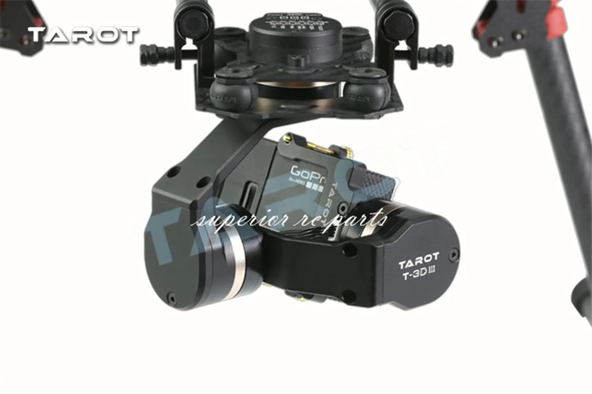 Таро TL3T01 Обновление от T4-3D 3D металлический 3-осевой бесщеточный карданный подвес для GOPRO GOPRO4/GOpro3+/Gopro3 FPV Photography 16% OFF