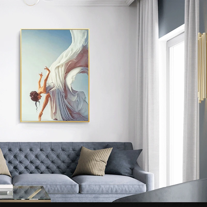 

Набор для рисования по номерам на холсте балетная птица, 60 х75 см