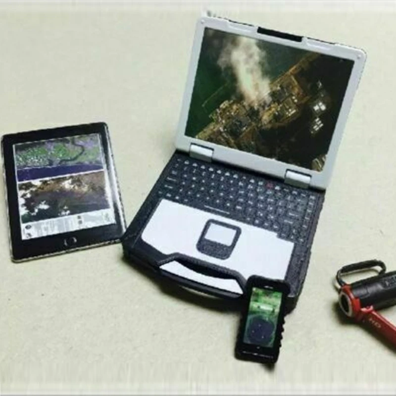 1/6 масштаб пластиковый ноутбук IPAD DV Набор Модель CAM сцена модель подходит 12 "фигурка