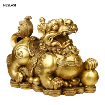 

All copper brave ornaments large brave ornaments all copper home crafts shop opening gifts home decoration ornaments