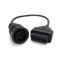 OBD2 сканер кабель для AMG Mercedes Benz W212 W202 W205 W203 14 Pin To 16 Pin Sprinter Соединительный Кабель-адаптер Диагностический кабель
