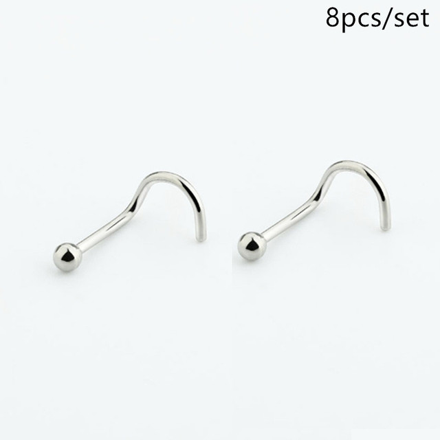 New Horseshoe Fake Nose Ring Tragus Piercing Surgical Steel Septum Ear Lip Tragus Industrial Piercing Body Jewelry