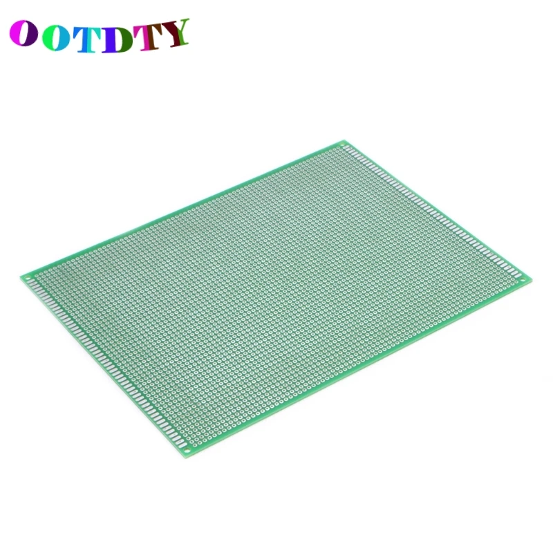 15x20 см одиночный/двухсторонний Прототип PCB Луженая универсальная FR4 Экспериментальная доска - Цвет: Double Side