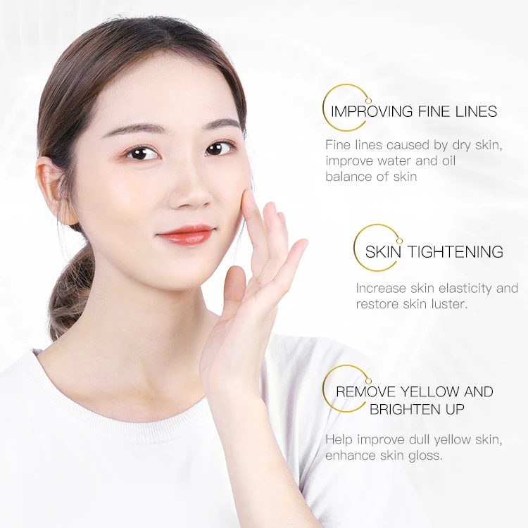 ODM OEM Moisturizing Essence Skin anti-aging 24k gold skin lightening serum